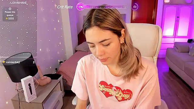 Snapshot of Nathaly-sky chatting on 1, 2, 2025 Nathaly-sky online show from 1, 2, 2025