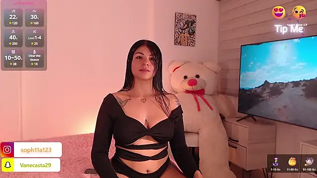 Snapshot of SophiaKarson chatting on 28, 1, 2025 SophiaKarson online show from 28, 1, 2025