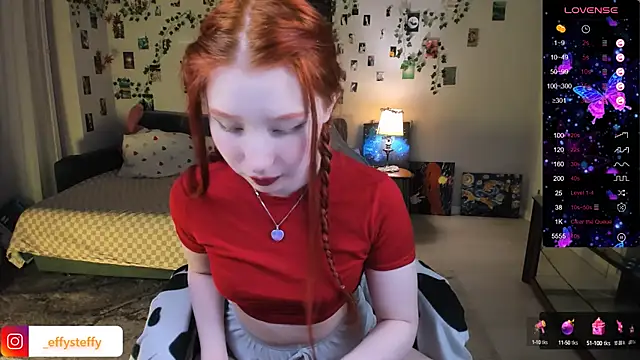 CallMeEffy1 online show from 23, 1, 2025