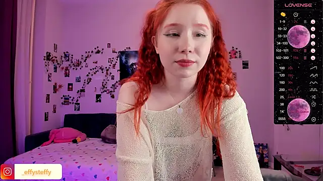 CallMeEffy1 online show from 23, 2, 2025