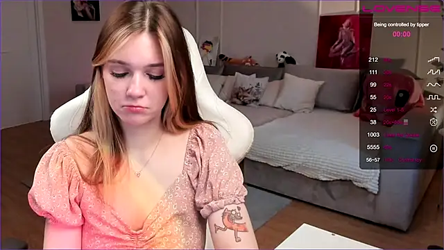 Frau Lina online show from 15, 3, 2026