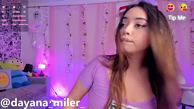  dayana miler online show from 21, 12, 2025