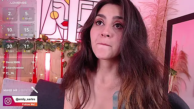 Snapshot of emily_amaya chatting on 31, 1, 2025 emily amaya online show from 31, 1, 2025