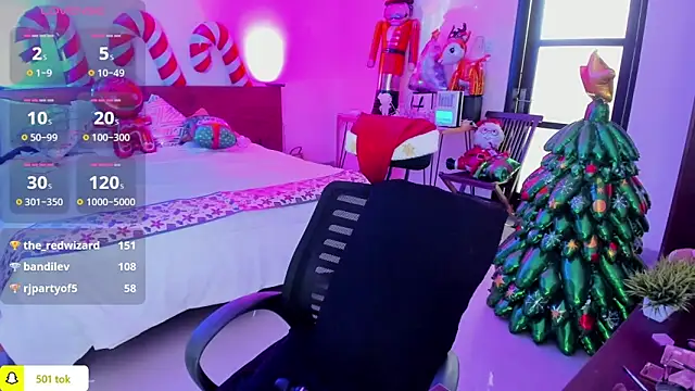 Snapshot of PrincessVS chatting on 20, 12, 2024 PrincessVS online show from 20, 12, 2024