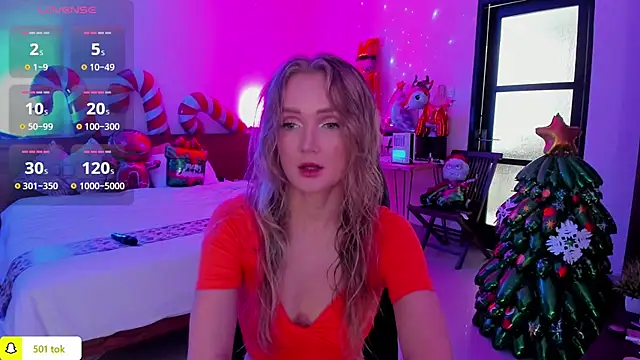 Snapshot of PrincessVS chatting on 25, 12, 2024 PrincessVS online show from 25, 12, 2024
