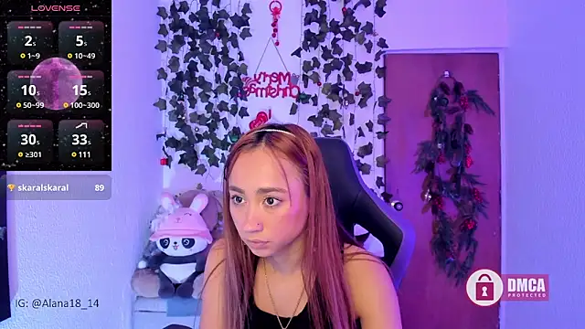 Snapshot of Alana_Pherson chatting on 14, 12, 2024 Alana Pherson online show from 14, 12, 2024