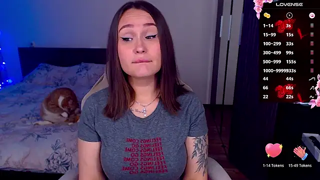 Snapshot of Cutie-Melanie chatting on 2, 11, 2025 Cutie-Melanie online show from 2, 11, 2025