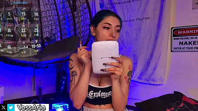 Snapshot of AriaVoss chatting on 28, 4, 2026 AriaVoss online show from 28, 4, 2026