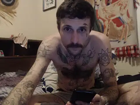 hungandtatted666 online show from 7, 1, 2025