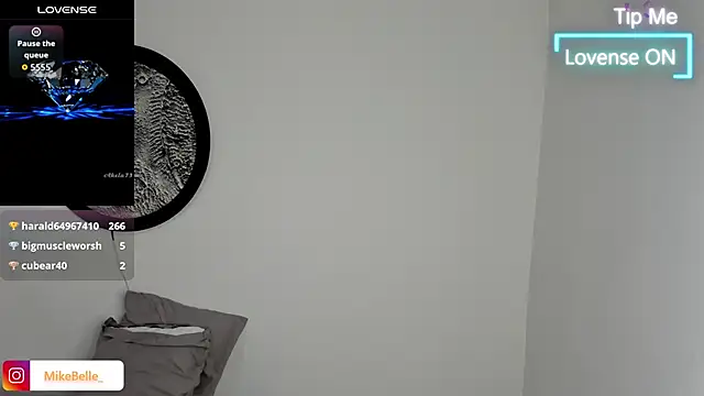 Snapshot of mike_belle chatting on 13, 12, 2025 mike belle online show from 13, 12, 2025