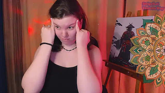 Snapshot of VioletteWay chatting on 17, 3, 2025 VioletteWay online show from 17, 3, 2025