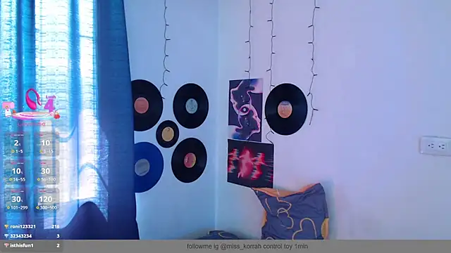 Snapshot of MissKorah chatting on 22, 3, 2025 MissKorah online show from 22, 3, 2025