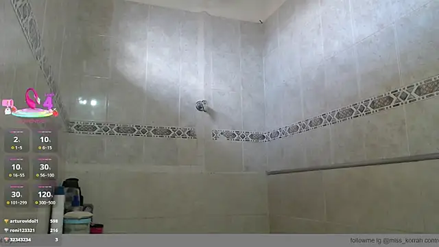 Snapshot of MissKorah chatting on 22, 3, 2025 MissKorah online show from 22, 3, 2025