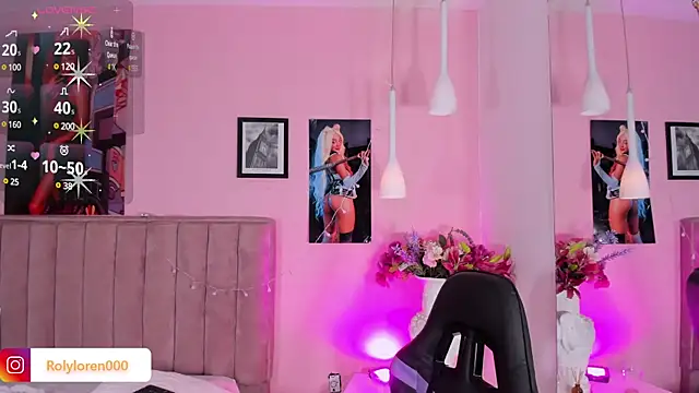 Snapshot of RolyLoren chatting on 21, 1, 2025 RolyLoren online show from 21, 1, 2025