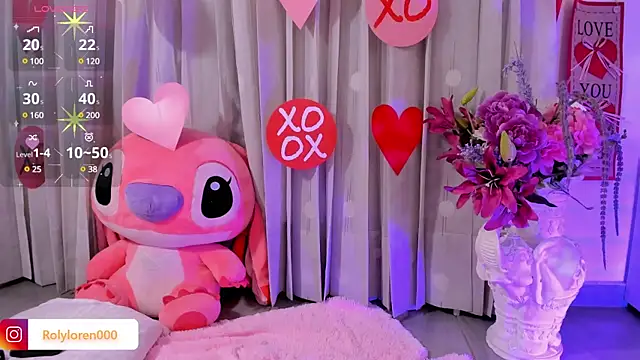 Snapshot of RolyLoren chatting on 11, 2, 2025 RolyLoren online show from 11, 2, 2025