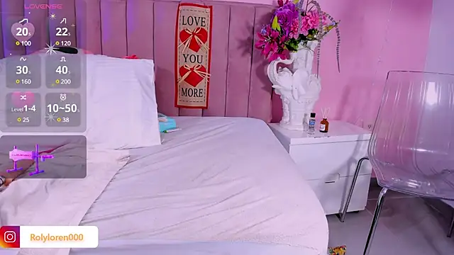 Snapshot of RolyLoren chatting on 16, 2, 2025 RolyLoren online show from 16, 2, 2025