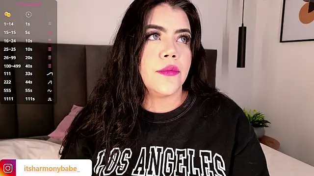 Harmonybabe  online show from 16, 3, 2026