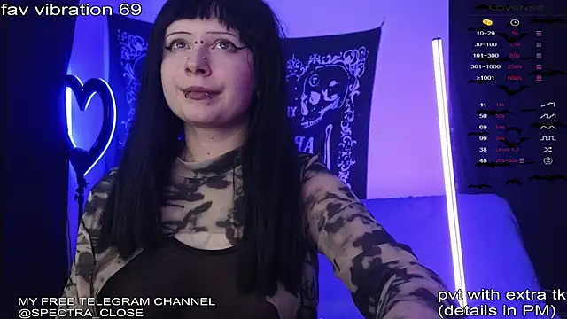 Snapshot of SpectraSirens chatting on 22, 5, 2026 SpectraSirens online show from 22, 5, 2026