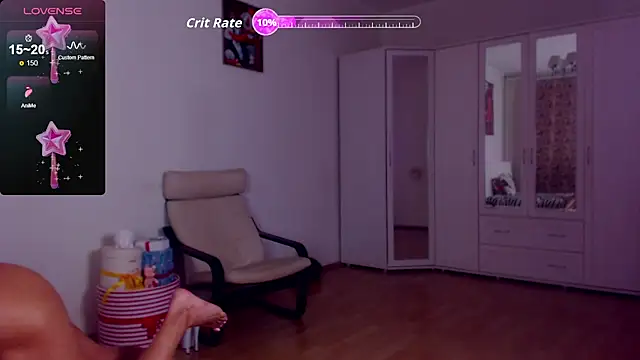 Sonja Stripper Ray online show from 19, 10, 2025