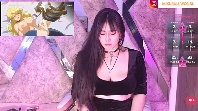 Snapshot of mikuru_hara chatting on 17, 3, 2025 mikuru hara online show from 17, 3, 2025