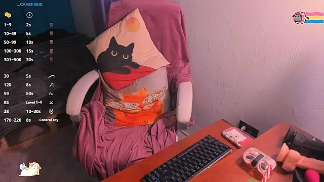 Snapshot of AllisonCatUwU chatting on 24, 1, 2025 AllisonCatUwU online show from 24, 1, 2025