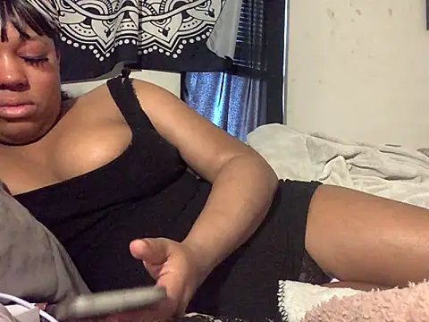 Sexy ebony BunNey online show from 29, 3, 2026