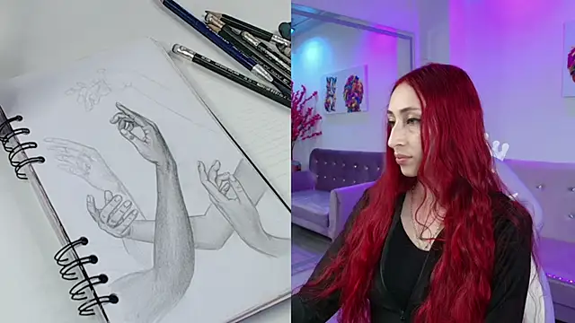 Vermelha Gremory  online show from 29, 12, 2024