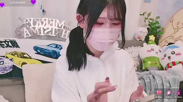 Snapshot of Conatsu chatting on 10, 12, 2024 Conatsu online show from 10, 12, 2024