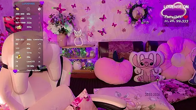 Miss SweetPeach online show from 30, 3, 2026