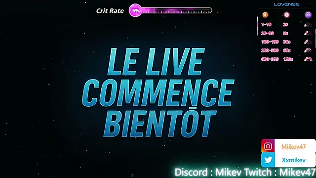 Snapshot of Mikev chatting on 12, 1, 2026 Mikev online show from 12, 1, 2026