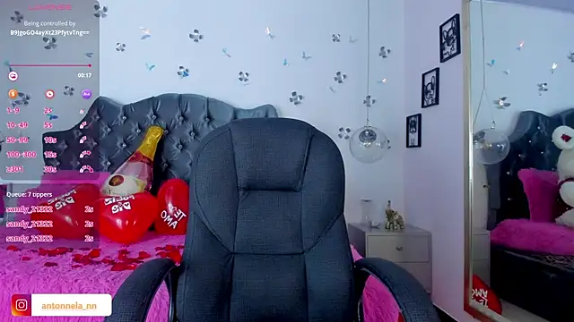 Snapshot of _Antonnela_ chatting on 13, 2, 2025 Antonnela online show from 13, 2, 2025