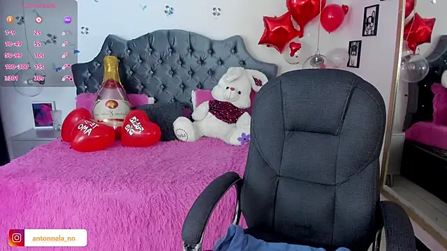 Snapshot of _Antonnela_ chatting on 19, 2, 2025 Antonnela online show from 19, 2, 2025