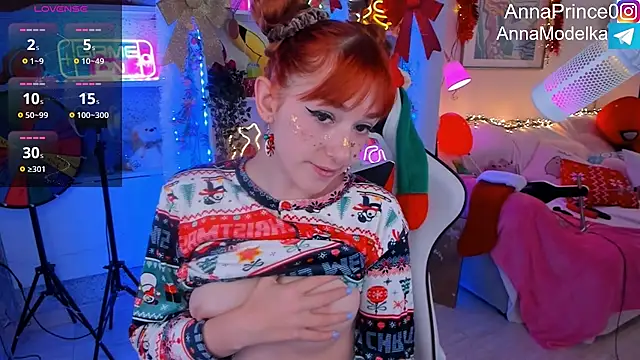 Anna Prince online show from 19, 12, 2024