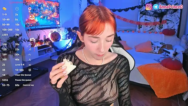 Anna Prince online show from 3, 11, 2025