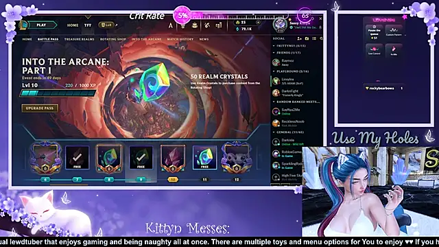 Snapshot of SassyKittyn chatting on 3, 12, 2024 SassyKittyn online show from 3, 12, 2024