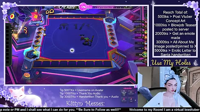 Snapshot of SassyKittyn chatting on 12, 12, 2024 SassyKittyn online show from 12, 12, 2024