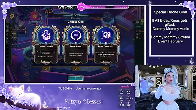 Snapshot of SassyKittyn chatting on 17, 12, 2024 SassyKittyn online show from 17, 12, 2024