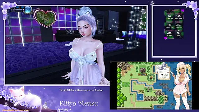 Snapshot of SassyKittyn chatting on 14, 2, 2025 SassyKittyn online show from 14, 2, 2025