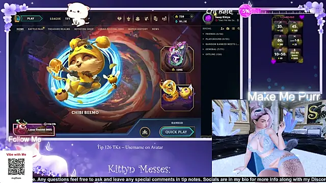 Snapshot of SassyKittyn chatting on 20, 3, 2025 SassyKittyn online show from 20, 3, 2025