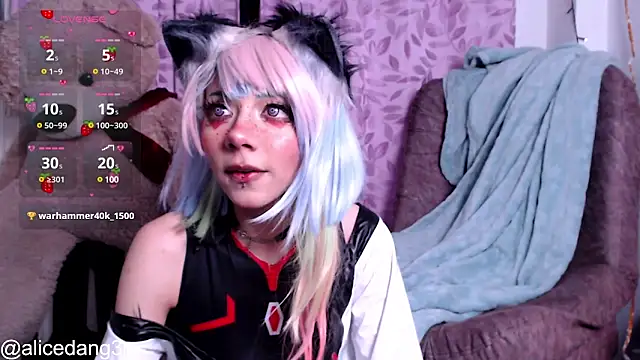 Snapshot of Alicedangerrr chatting on 19, 2, 2025 Alicedangerrr online show from 19, 2, 2025