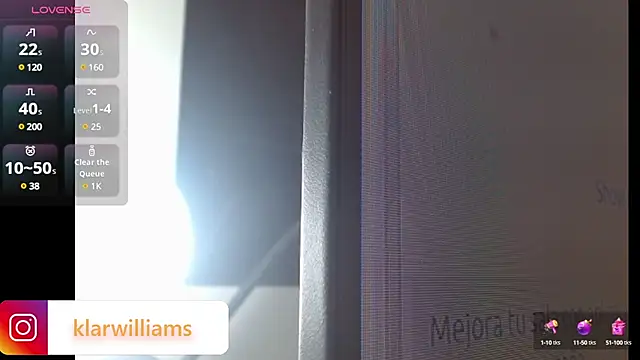 Snapshot of klarwillians chatting on 18, 3, 2025 klarwillians online show from 18, 3, 2025