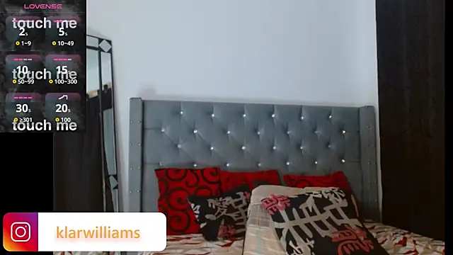 Snapshot of klarwillians chatting on 13, 10, 2025 klarwillians online show from 13, 10, 2025