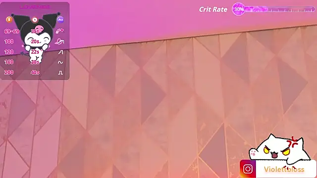 Violettbloss online show from 25, 2, 2026