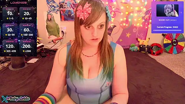 BabyZelda online show from 7, 2, 2025