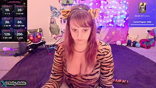 Snapshot of BabyZelda chatting on 7, 11, 2025 BabyZelda online show from 7, 11, 2025