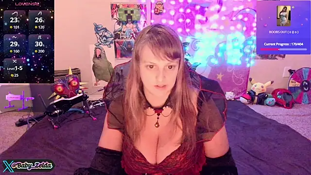 Snapshot of BabyZelda chatting on 4, 12, 2025 BabyZelda online show from 4, 12, 2025
