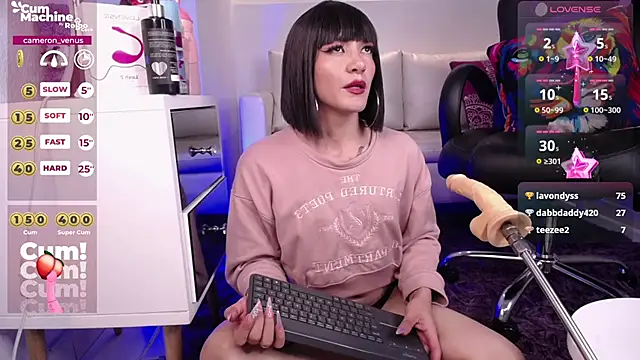 CameronVenus online show from 22, 2, 2025