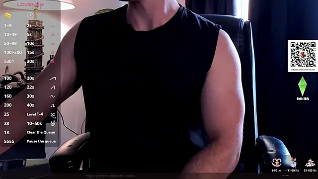 Snapshot of ADAM_BOUTON_ chatting on 22, 10, 2025 ADAM BOUTON online show from 22, 10, 2025