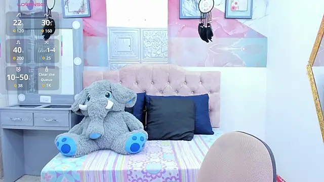 Snapshot of EvaaLovia1 chatting on 3, 3, 2025 EvaaLovia1 online show from 3, 3, 2025