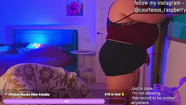 Snapshot of courteous_raspberrry chatting on 21, 1, 2025 courteous raspberrry online show from 21, 1, 2025